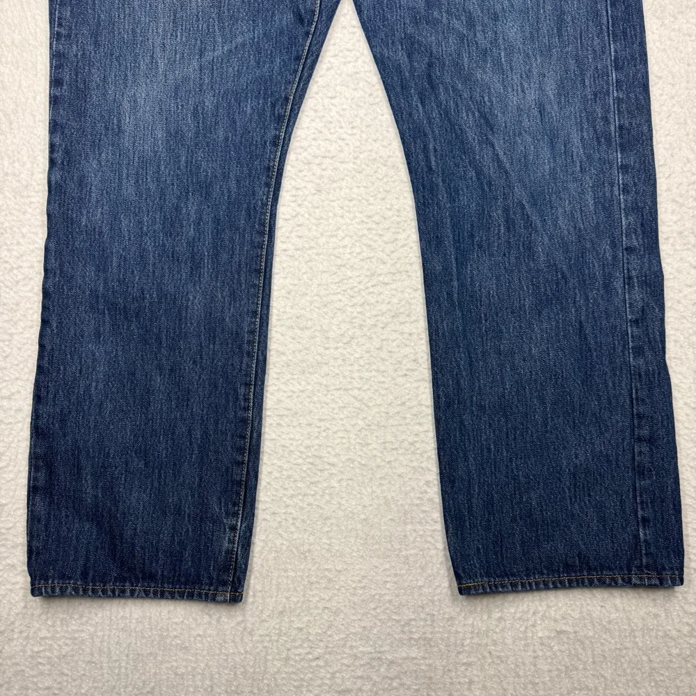 Levi's 501 Jeans‎ Dark Wash Straight Leg Denim Casual Men's Size 40x30